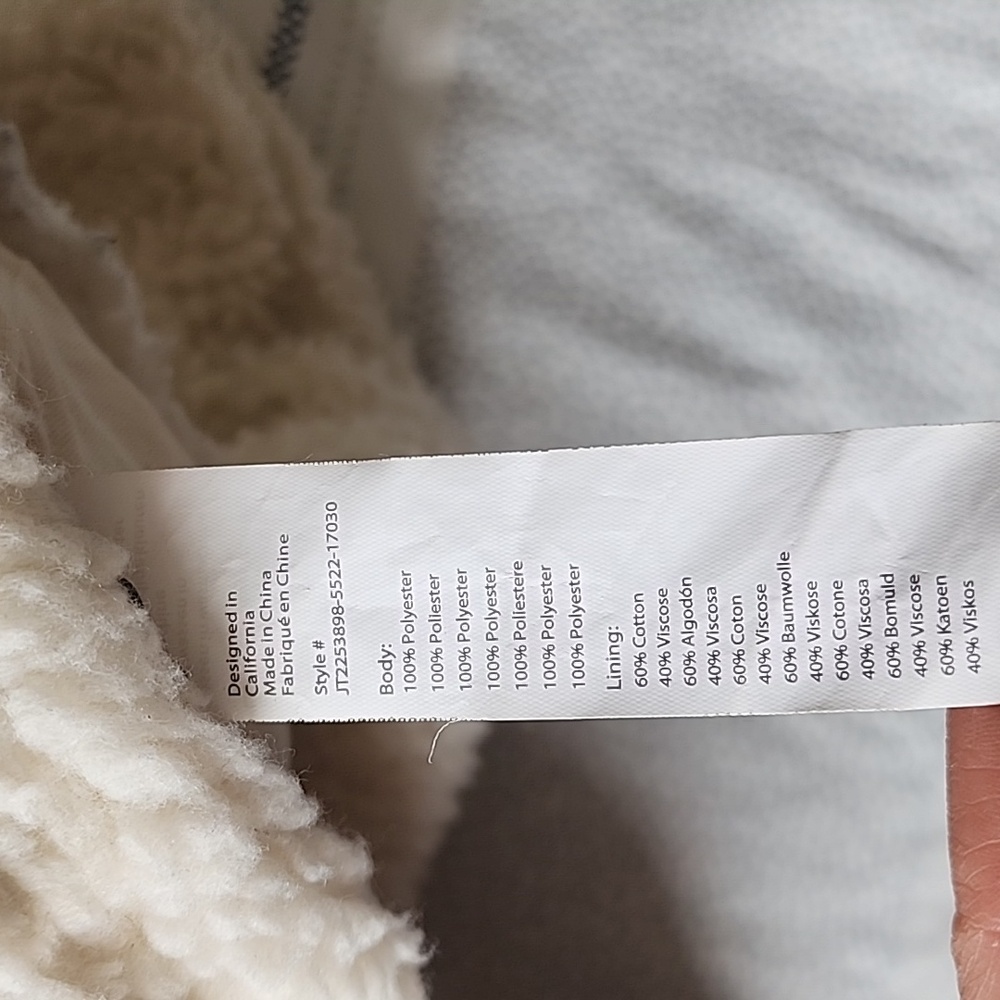 Fabletics Sherpa Full Zip Jacket - image 7